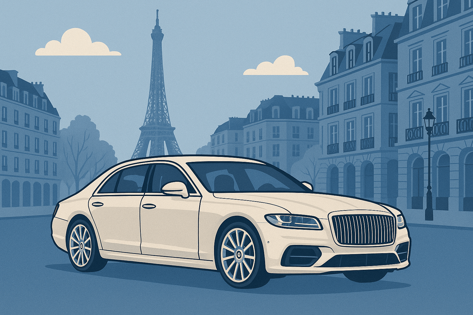 vehicule prestige Paris